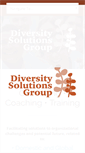 Mobile Screenshot of diversitysolutionsgroup.com